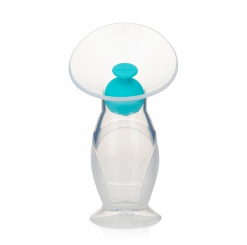 Manual silicone breast pump 