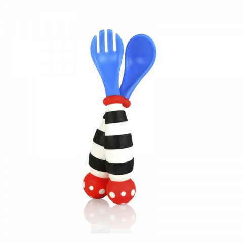 Cuchara y tenedor Wacky Ware