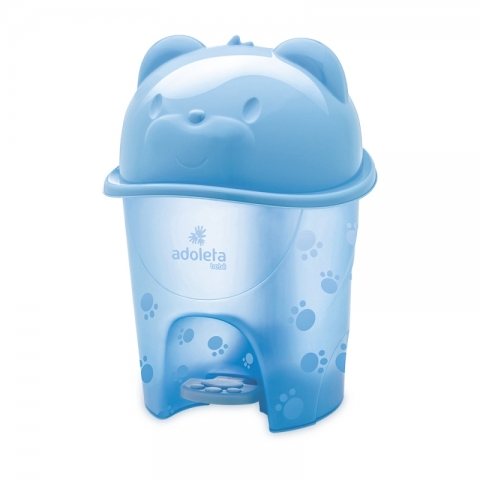 Fofura Trash Can with Pedal Translucent