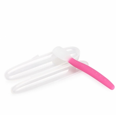 Silicone Spoon with Case