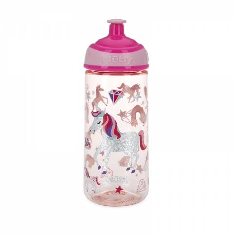 Garrafinha Squeeze com Glitter 540ml