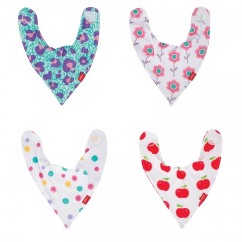 Babador Bandana Infantil Dupla Face