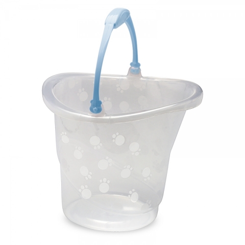 Transparent 13 Liters Bucket