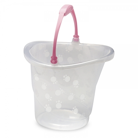 Transparent 8 Liters Bucket