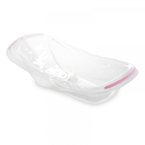 24 Liters Transparent Ergonomic Bathtub