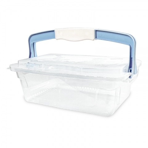 Transparent Kids' Organizer With Handle