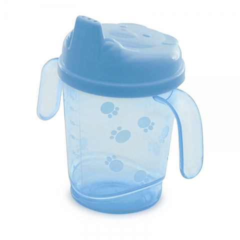 Teddy Bear Cup with Handle and Rigid Spout